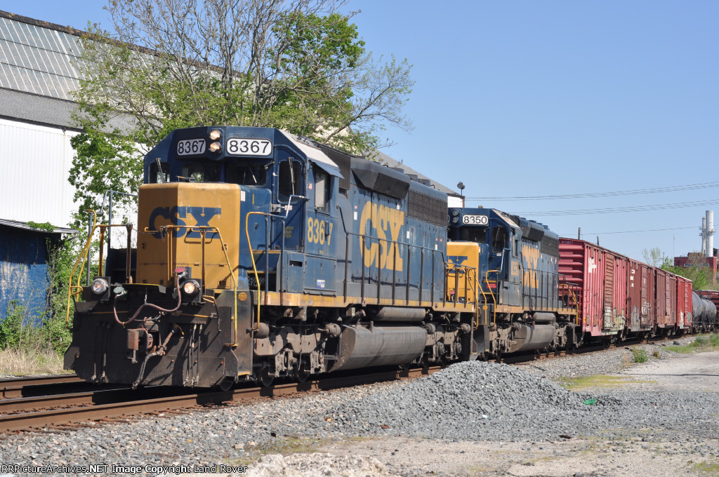 CSXT 8367 South 